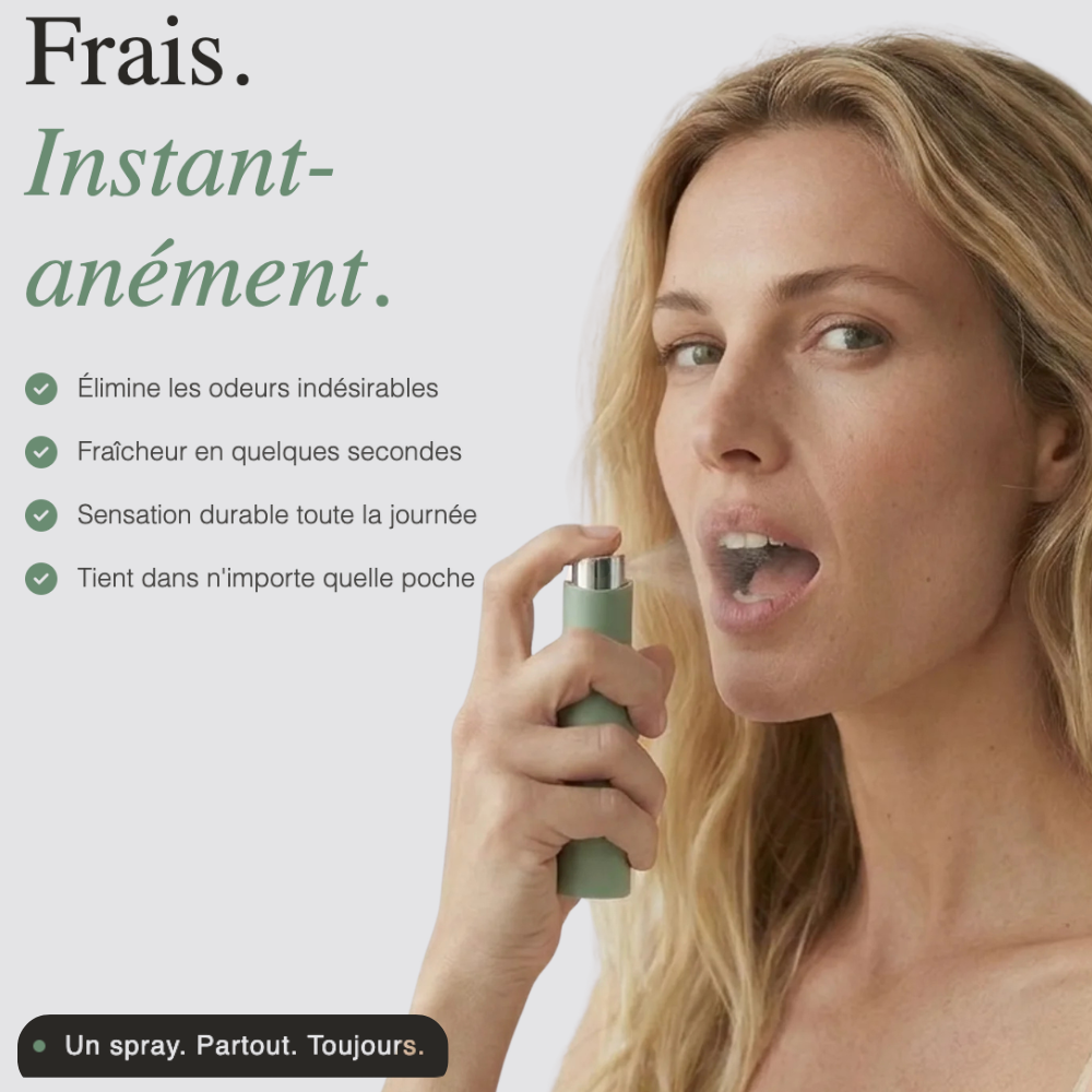 Spray Buccal Naturel Menthe Alpine